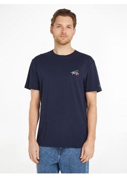 TOMMY JEANS Koszulka w kolorze granatowym ze sklepu Limango Polska w kategorii T-shirty męskie - zdjęcie 170235594