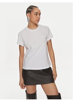 Patrizia Pepe T-Shirt 2M4373/J111-W103 Biały Regular Fit ze sklepu MODIVO w kategorii Bluzki damskie - zdjęcie 170236934