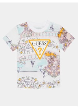 Guess T-Shirt N4GI23 K8HM3 Kolorowy Regular Fit ze sklepu MODIVO w kategorii Bluzki dziewczęce - zdjęcie 170237010