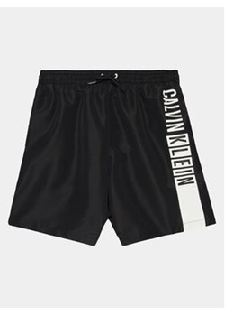 Calvin Klein Swimwear Szorty kąpielowe KV0KV00035 Czarny Regular Fit ze sklepu MODIVO w kategorii Kąpielówki chłopięce - zdjęcie 170237143