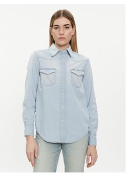 Wrangler Koszula jeansowa 112351961 Niebieski Regular Fit ze sklepu MODIVO w kategorii Koszule damskie - zdjęcie 170237481