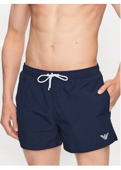 Emporio Armani Underwear Szorty kąpielowe 211756 3R422 06935 Granatowy Regular Fit ze sklepu MODIVO w kategorii Kąpielówki - zdjęcie 170237553