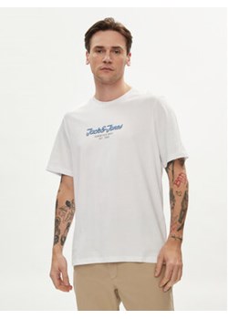 Jack&Jones T-Shirt Henry 12248600 Biały Standard Fit ze sklepu MODIVO w kategorii T-shirty męskie - zdjęcie 170237560