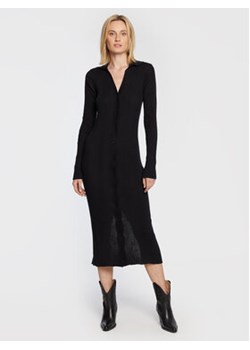 Remain Sukienka dzianinowa Refined RM1735 Granatowy Slim Fit ze sklepu MODIVO w kategorii Sukienki - zdjęcie 170237724
