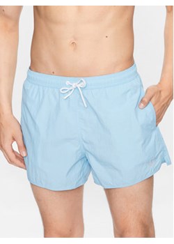 Emporio Armani Underwear Szorty kąpielowe 211756 3R422 00031 Niebieski Regular Fit ze sklepu MODIVO w kategorii Kąpielówki - zdjęcie 170237854