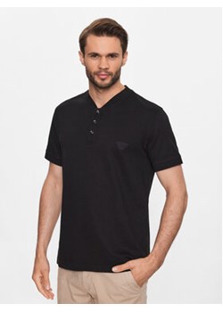 Emporio Armani Underwear Polo 211862 3R460 00020 Czarny Regular Fit ze sklepu MODIVO w kategorii T-shirty męskie - zdjęcie 170237870