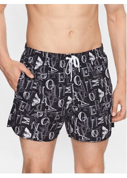 Emporio Armani Underwear Szorty kąpielowe 211740 3R445 00020 Czarny Regular Fit ze sklepu MODIVO w kategorii Kąpielówki - zdjęcie 170238194