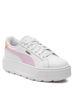 Puma Sneakersy Karmen L Jr 387374-11 Biały ze sklepu MODIVO w kategorii Trampki dziecięce - zdjęcie 170238212