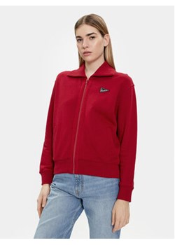Wrangler Bluza 112351962 Czerwony Regular Fit ze sklepu MODIVO w kategorii Bluzy damskie - zdjęcie 170238224