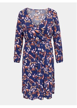 ONLY Carmakoma Sukienka 15284918 Niebieski Regular Fit ze sklepu MODIVO w kategorii Sukienki - zdjęcie 170238280