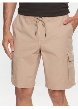 Emporio Armani Underwear Szorty materiałowe 211835 3R471 00051 Beżowy Regular Fit ze sklepu MODIVO w kategorii Spodenki męskie - zdjęcie 170238343