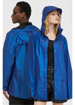 Rains kurtka 12010 Jackets kolor niebieski przejściowa ze sklepu ANSWEAR.com w kategorii Kurtki damskie - zdjęcie 170239014