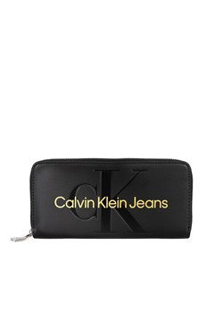 Calvin Klein Jeans Portfel | K60K6076940 GN | Kobieta | Czarny ze sklepu ubierzsie.com w kategorii Portfele damskie - zdjęcie 170241494
