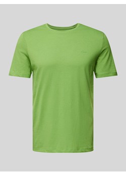 T-shirt z nadrukiem z logo ze sklepu Peek&Cloppenburg  w kategorii T-shirty męskie - zdjęcie 170242810