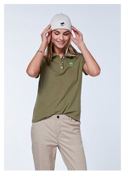 Polo Sylt Koszulka polo w kolorze khaki ze sklepu Limango Polska w kategorii Bluzki damskie - zdjęcie 170243964