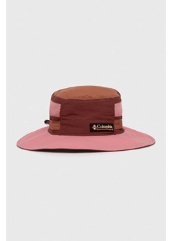 Columbia kapelusz Bora Bora Retro kolor różowy 2077381 ze sklepu ANSWEAR.com w kategorii Kapelusze męskie - zdjęcie 170244764