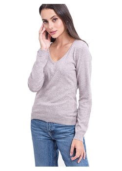 ASSUILI Sweter w kolorze beżowym ze sklepu Limango Polska w kategorii Swetry damskie - zdjęcie 170245083