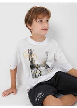 Sinsay - Koszulka - biały ze sklepu Sinsay w kategorii T-shirty chłopięce - zdjęcie 170246543