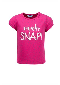 T-shirt dziewczęcy różowy - Oh snap! - Lief ze sklepu 5.10.15 w kategorii Bluzki dziewczęce - zdjęcie 170247574