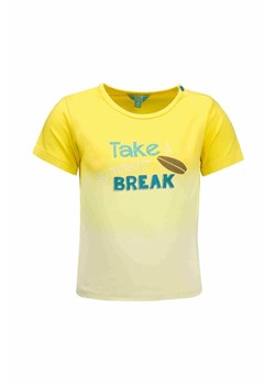 T-shirt chłopięcy- żółty - Take a Summer Break - Lief ze sklepu 5.10.15 w kategorii T-shirty chłopięce - zdjęcie 170247580