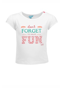 T-shirt niemowlęcy - biały Don't forget to have fun - Lief ze sklepu 5.10.15 w kategorii Koszulki niemowlęce - zdjęcie 170247690
