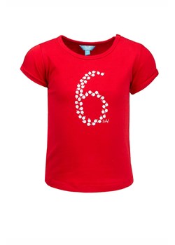 T-shirt dziewczęcy, czerwony, 6, Lief ze sklepu 5.10.15 w kategorii Koszulki niemowlęce - zdjęcie 170247720