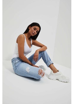Spodnie damskie jeansowe ze sklepu 5.10.15 w kategorii Jeansy damskie - zdjęcie 170247750