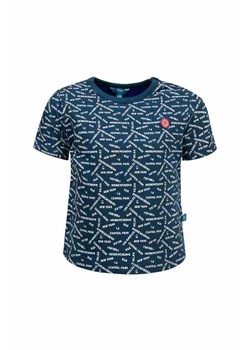 T-shirt chłopięcy granatowy - Lief ze sklepu 5.10.15 w kategorii T-shirty chłopięce - zdjęcie 170247771