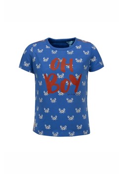 T-shirt chłopięcy, niebieski, Oh Boy, Lief ze sklepu 5.10.15 w kategorii Koszulki niemowlęce - zdjęcie 170247802