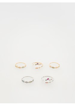Reserved - Zestaw pierścionków - wielobarwny ze sklepu Reserved w kategorii Biżuteria i zegarki dziecięce - zdjęcie 170252991