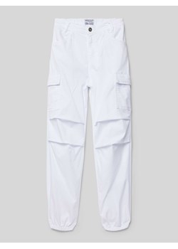 Spodnie cargo z wpuszczanymi kieszeniami ze sklepu Peek&Cloppenburg  w kategorii Spodnie chłopięce - zdjęcie 170254553