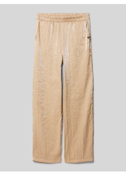 Spodnie o luźnym kroju z elastycznym pasem model ‘Hailey’ ze sklepu Peek&Cloppenburg  w kategorii Spodnie dziewczęce - zdjęcie 170255104