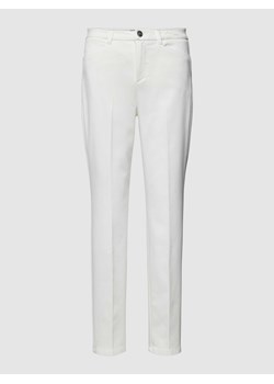 Spodnie w jednolitym kolorze ze sklepu Peek&Cloppenburg  w kategorii Spodnie damskie - zdjęcie 170256410