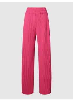 Spodnie materiałowe z elastycznym pasem model ‘ALISA’ ze sklepu Peek&Cloppenburg  w kategorii Spodnie damskie - zdjęcie 170256513