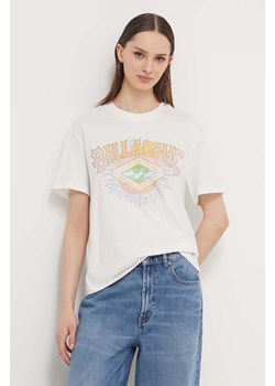 Billabong t-shirt bawełniany damski kolor biały EBJZT00248 ze sklepu ANSWEAR.com w kategorii Bluzki damskie - zdjęcie 170258681