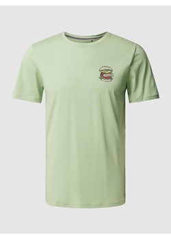 T-shirt z nadrukiem z logo ze sklepu Peek&Cloppenburg  w kategorii T-shirty męskie - zdjęcie 170259630