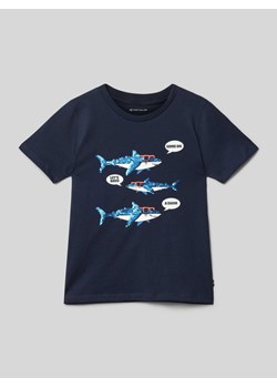 T-shirt z nadrukowanym motywem ze sklepu Peek&Cloppenburg  w kategorii T-shirty chłopięce - zdjęcie 170259633