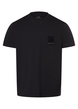 Armani Exchange Koszulka męska Mężczyźni Bawełna granatowy jednolity ze sklepu vangraaf w kategorii T-shirty męskie - zdjęcie 170263570