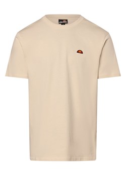 ellesse Koszulka męska - Cassica Mężczyźni Bawełna piaskowy jednolity ze sklepu vangraaf w kategorii T-shirty męskie - zdjęcie 170263571
