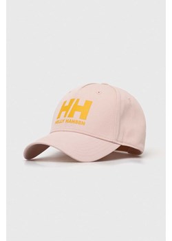 Helly Hansen czapka z daszkiem kolor różowy z nadrukiem 67434 ze sklepu PRM w kategorii Czapki z daszkiem męskie - zdjęcie 170263673