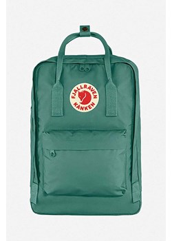 Fjallraven plecak Kanken Laptop 15" F23524 664 kolor zielony duży gładki ze sklepu PRM w kategorii Plecaki - zdjęcie 170263683