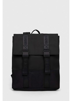 Rains plecak 14310 Backpacks kolor czarny mały gładki ze sklepu PRM w kategorii Plecaki - zdjęcie 170263761
