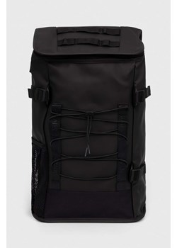 Rains plecak 14340 Backpacks kolor czarny duży gładki ze sklepu PRM w kategorii Plecaki - zdjęcie 170263763