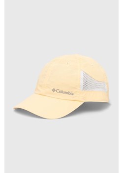 Columbia czapka z daszkiem Tech Shade kolor żółty z aplikacją 1539331 ze sklepu PRM w kategorii Czapki z daszkiem męskie - zdjęcie 170263801