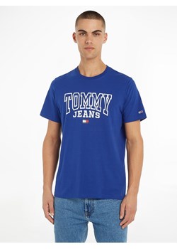 TOMMY JEANS Koszulka w kolorze niebieskim ze sklepu Limango Polska w kategorii T-shirty męskie - zdjęcie 170268141