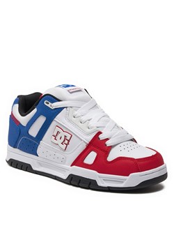 Sneakersy DC Stag 320188 Red/White/Blue RHB ze sklepu eobuwie.pl w kategorii Buty sportowe męskie - zdjęcie 170268973