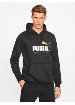 Puma Bluza No. 1 Logo Celebration 676021 Czarny Regular Fit ze sklepu MODIVO w kategorii Bluzy męskie - zdjęcie 170269771