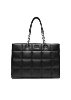 Calvin Klein Torebka Square Quilt Chain Shopper K60K612019 Czarny ze sklepu MODIVO w kategorii Torby Shopper bag - zdjęcie 170269962