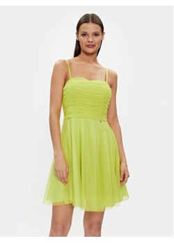 Rinascimento Sukienka koktajlowa CFC0117833003 Zielony A-Line Fit ze sklepu MODIVO w kategorii Sukienki - zdjęcie 170270131