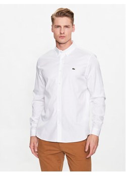 Lacoste Koszula CH2933 Biały Regular Fit ze sklepu MODIVO w kategorii Koszule męskie - zdjęcie 170270263